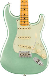 Guitarra eléctrica con forma de str. Fender American Professional II Stratocaster (USA, MN) - Mystic surf green