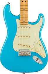 Guitarra eléctrica con forma de str. Fender American Professional II Stratocaster (USA, MN) - Miami blue