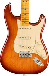 Guitarra eléctrica con forma de str. Fender American Professional II Stratocaster (USA, MN) - Sienna sunburst
