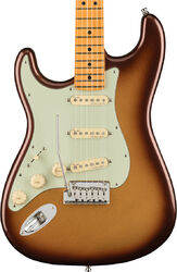 Guitarra eléctrica con forma de str. Fender American Ultra Stratocaster Zurdo (USA, MN) - Mocha burst