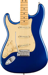 Guitarra eléctrica con forma de str. Fender American Ultra Stratocaster Zurdo (USA, MN) - Cobra blue