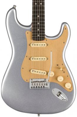 Guitarra eléctrica de cuerpo sólido Fender American Ultra Stratocaster Ltd (USA, EB) - Quicksilver