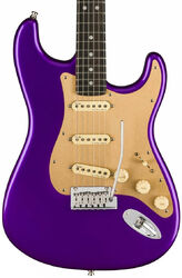 Guitarra eléctrica con forma de str. Fender American Ultra Stratocaster Ltd (USA, EB) - Plum Metallic
