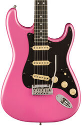 Guitarra eléctrica con forma de str. Fender American Ultra Stratocaster Ltd (USA, EB) - Bubble gum metallic