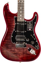 Guitarra eléctrica de cuerpo sólido Fender American Ultra Stratocaster HSS Ltd (USA, EB) - Umbra