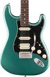 Guitarra eléctrica con forma de str. Fender American Professional Classic Stratocaster HSS (USA, RW) - Faded Sherwood Green Metallic