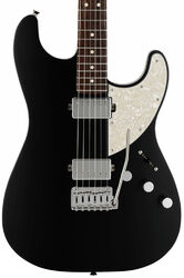 Guitarra eléctrica con forma de str. Fender Made in Japan Elemental Stratocaster - Stone black