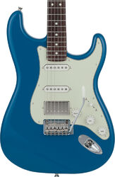 Guitarra eléctrica con forma de str. Fender Made in Japan Hybrid II Stratocaster HSS (RW) - Forest Blue