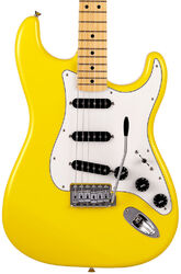 Guitarra eléctrica con forma de str. Fender Made in Japan Limited International Color Stratocaster - Monaco yellow