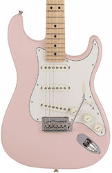 Guitarra eléctrica para niños Fender Made in Japan Junior Stratocaster (JAP, MN) - Satin shell pink