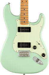Guitarra eléctrica con forma de str. Fender Noventa Stratocaster (MEX, MN) - Surf green