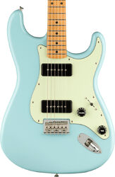 Guitarra eléctrica con forma de str. Fender Noventa Stratocaster (MEX, MN) - Daphne blue