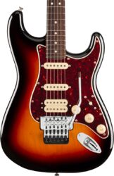 Guitarra eléctrica con forma de str. Fender Player II Modified Stratocaster HSS Floyd Rose (MEX, RW) - 3-Color Sunburst