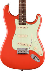 Guitarra eléctrica con forma de str. Fender Player II Modified Stratocaster Ltd (MEX, RW) - Fiesta red