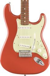 Guitarra eléctrica con forma de str. Fender Player Stratocaster Ltd (MEX, PF) - Fiesta red