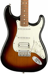 Guitarra eléctrica con forma de str. Fender Player Stratocaster HSS (MEX, PF) - 3-color sunburst