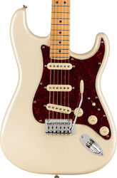 Guitarra eléctrica con forma de str. Fender Player Plus Stratocaster (MEX, MN) - Olympic pearl