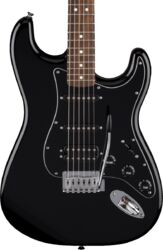 Guitarra eléctrica con forma de str. Fender Standard Stratocaster HSS (LAU) - Black