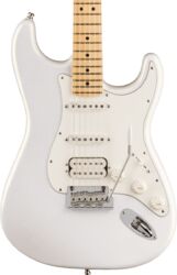 Guitarra eléctrica con forma de str. Fender Juanes Stratocaster - Luna white