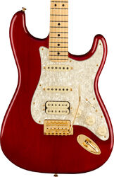 Guitarra eléctrica con forma de str. Fender Tash Sultana Stratocaster (MEX, MN) - Transparent cherry