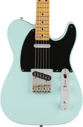 Guitarra eléctrica con forma de tel Fender Vintera 50's Telecaster Modified (MEX, MN) - Daphne blue