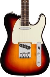 Guitarra eléctrica con forma de tel Fender American Ultra Luxe Vintage '60s Telecaster Custom (USA, RW) - 3-Color Sunburst