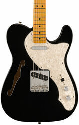 Guitarra eléctrica semi caja Fender Vintera II '60s Telecaster Thinline (MEX, MN) - black