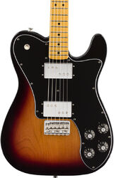 Guitarra eléctrica con forma de tel Fender Vintera 70's Telecaster Deluxe (MEX, MN) - 3-color sunburst