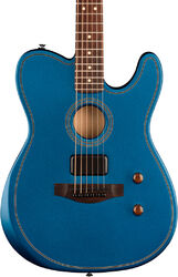 Guitarra folk Fender Acoustasonic Standard Telecaster Ltd (RW) - Lake placid blue