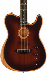 Guitarra folk Fender American Acoustasonic Telecaster All-Mahogany - Bourbon burst