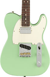 Guitarra eléctrica con forma de tel Fender American Performer Telecaster Hum (USA, MN) - Satin surf green