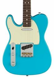Guitarra electrica para zurdos Fender American Professional II Telecaster Zurdo (USA, RW) - Miami blue