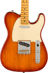 Guitarra eléctrica con forma de tel Fender American Professional II Telecaster (USA, MN) - Sienna sunburst