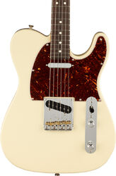 Guitarra eléctrica con forma de tel Fender American Professional II Telecaster (USA, RW) - Olympic white