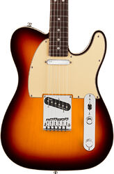 Guitarra eléctrica con forma de tel Fender American Ultra Telecaster (USA, RW) - Ultraburst