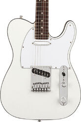 Guitarra eléctrica con forma de tel Fender American Ultra Telecaster (USA, RW) - Arctic pearl