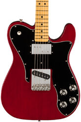 Guitarra eléctrica con forma de tel Fender American Vintage II 1977 Telecaster Custom (USA, MN) - Wine