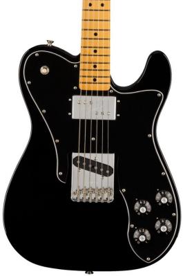 Guitarra eléctrica de cuerpo sólido Fender American Vintage II 1977 Telecaster Custom (USA, MN) - Black