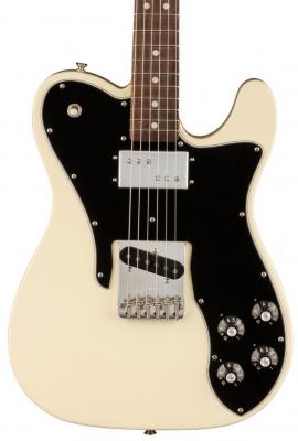 Guitarra eléctrica de cuerpo sólido Fender American Vintage II 1977 Telecaster Custom (USA, RW) - Olympic white