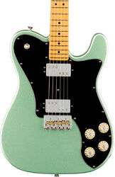 Guitarra eléctrica con forma de tel Fender American Professional II Telecaster Deluxe (USA, MN) - Mystic surf green