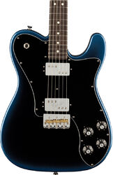 Guitarra eléctrica con forma de tel Fender American Professional II Telecaster Deluxe (USA, RW) - Dark night