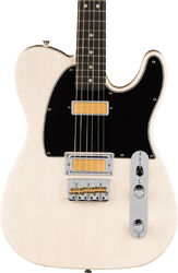 Guitarra eléctrica con forma de tel Fender Gold Foil Telecaster Ltd (MEX, EB) - White blonde