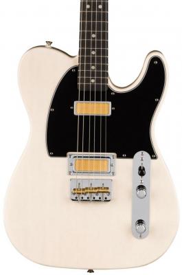 Guitarra eléctrica de cuerpo sólido Fender Gold Foil Telecaster Ltd (MEX, EB) - White blonde