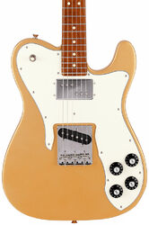 Guitarra eléctrica con forma de tel Fender Made in Japan Telecaster Custom Roasted Maple (MN) - Gold