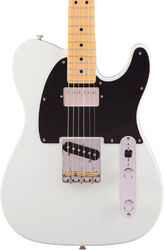 Guitarra eléctrica con forma de tel Fender Made in Japan Hybrid II Telecaster SH - arctic white