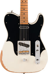 Guitarra eléctrica con forma de tel Fender John Osborne Telecaster - Road Worn Olympic White
