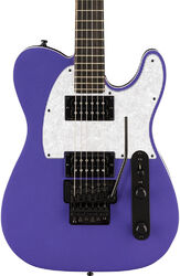 Guitarra eléctrica con forma de tel Fender Player Fusion Telecaster HH Floyd Rose Ltd (MEX, EB) - Aura Metallic