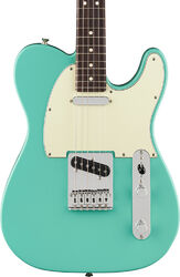 Guitarra eléctrica con forma de tel Fender 75th Anniversary Player II Telecaster (MEX, RW) - Seafoam Green