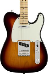 Guitarra eléctrica con forma de tel Fender Player Telecaster (MEX, MN) - 3-Color Sunburst