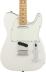 Guitarra eléctrica con forma de tel Fender Player Telecaster (MEX, MN) - polar white